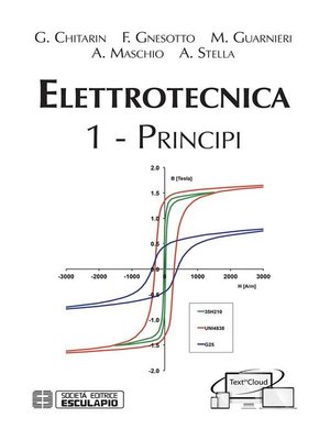 cover image of Elettrotecnica 1. Principi
